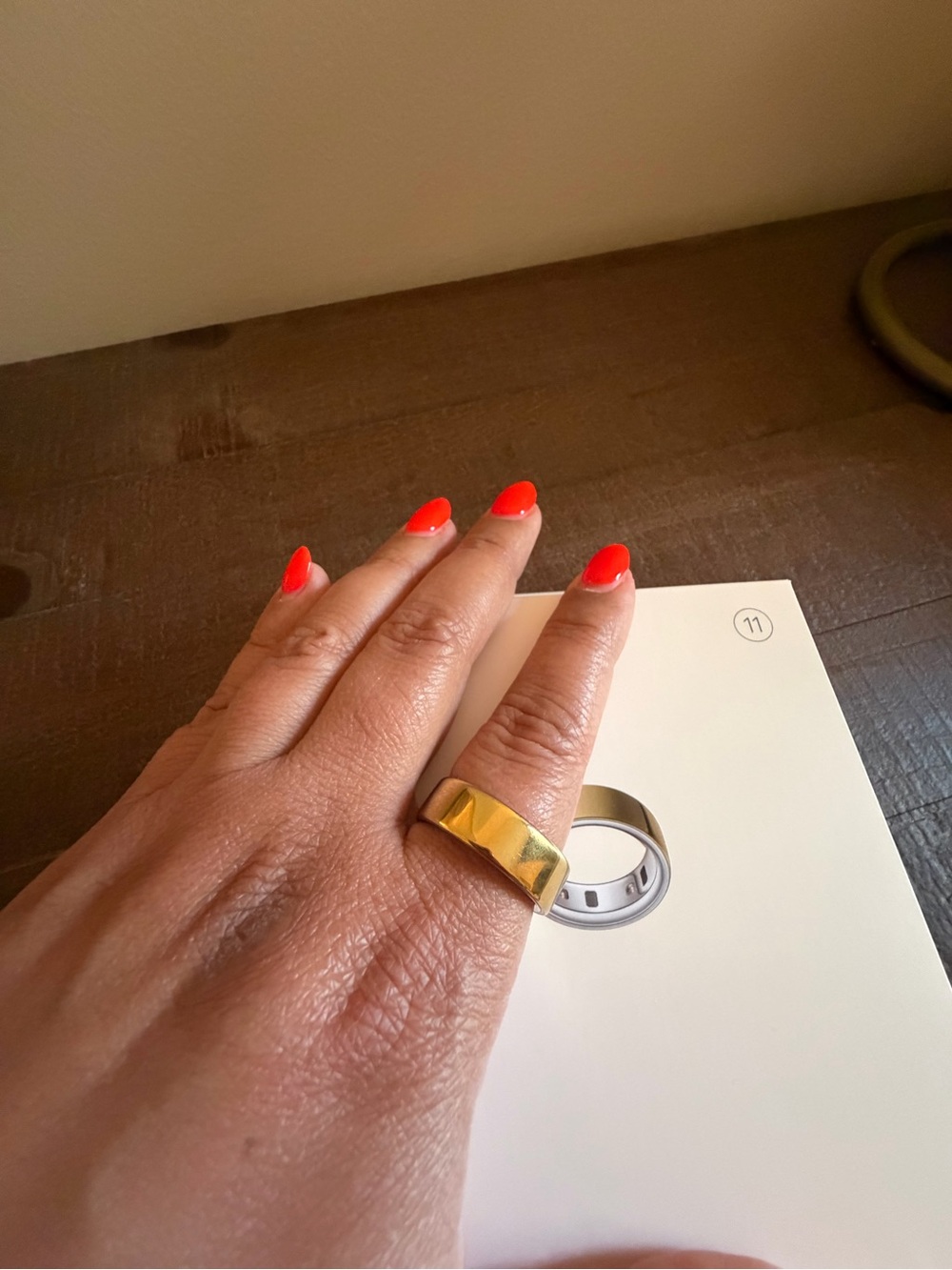 Gold Oura Ring Series 4